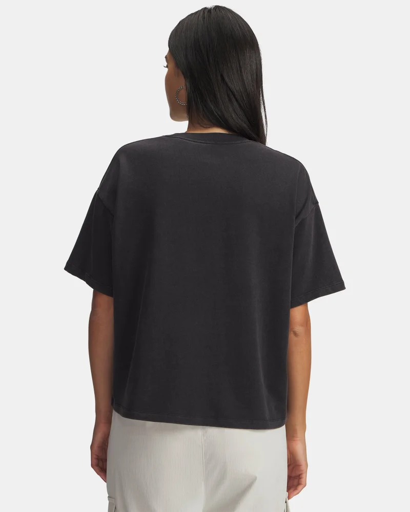 اندر ارمر تيشيرت نسائي ثقيل بقصة واسعة